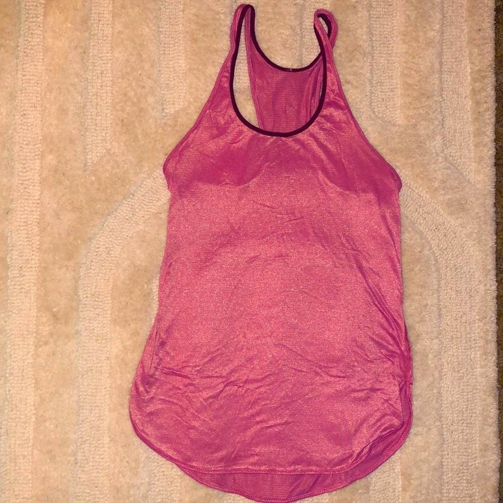 Lululemon sparkle tank size 4